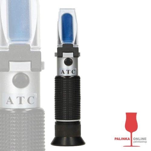 Refraktometer cukortartalom (BRIX) és fajsúly méréshez tárolódobozban