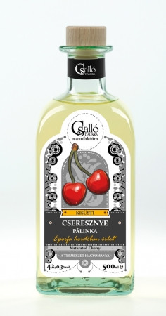 Érlelt cseresznyepálinka | Csalló pálinkamanufaktúra