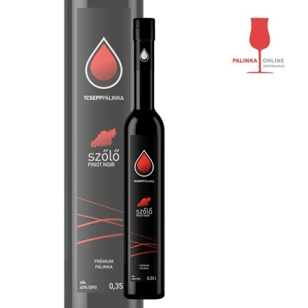 Pinot Noir szőlőpálinka 350 ml  | 1Csepp pálinkaház