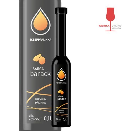 Sárgabarack pálinka 100 ml | 1Csepp pálinkaház