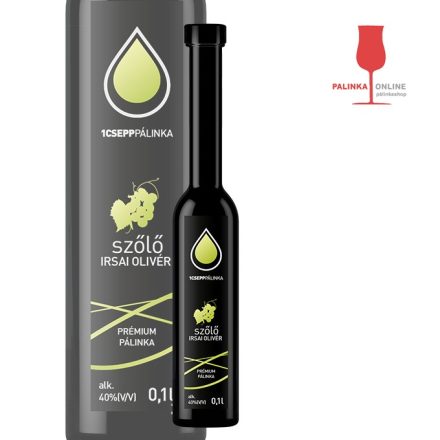 Irsai Olivér szőlőpálinka 100 ml | 1Csepp pálinkaház