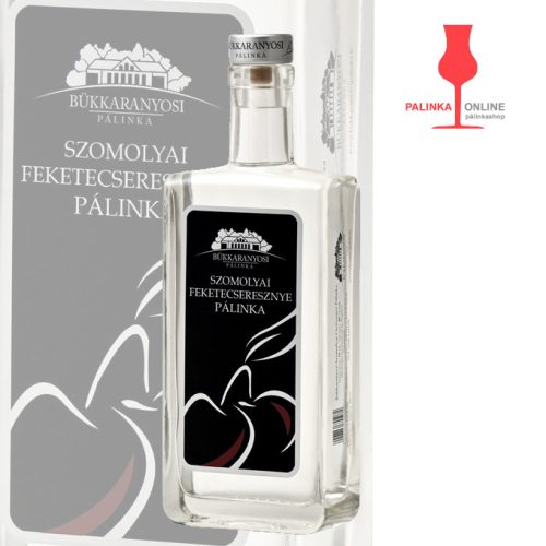 Szomolyai feketecseresznye pálinka 700ml | Bükkaranyosi pálinka