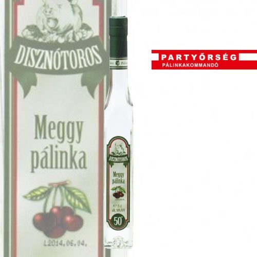 Ez ám az ital!  Disznótoros Meggypálinka (4 cl) a palinka.online pálinkashopban! 