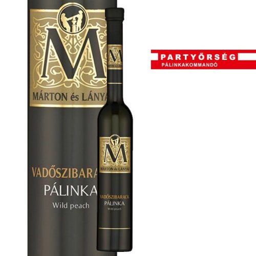 Ez ám az ital!  Márton és Lányai Vadőszibarack pálinka a Partyőrség Pálinkakommandó pálinkashopban