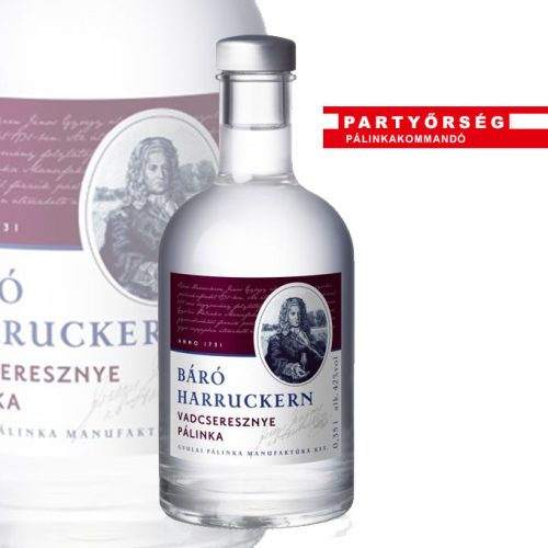 Vadcseresznye pálinka 50 ml | Báró Harruckern pálinkacsalád