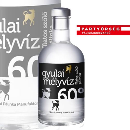 Gyulai Mélyvíz Illatos Szőlő Pálinka magában hordozza a már őszi napsütésből eredő teltséget.
