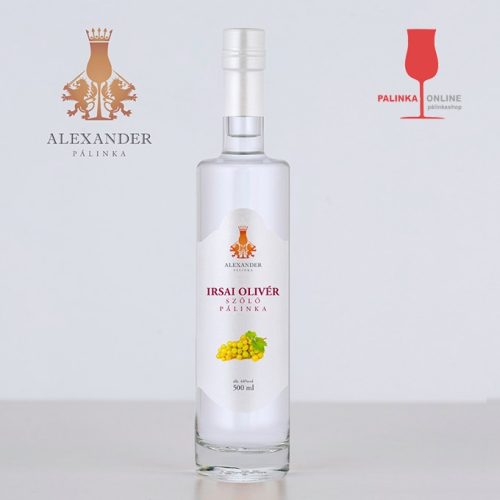 Irsai Olivér szőlőpálinka - Alexander pálinka