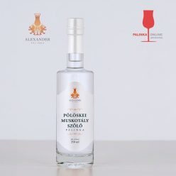 Pölöskei muskotály szőlőpálinka | Alexander pálinka