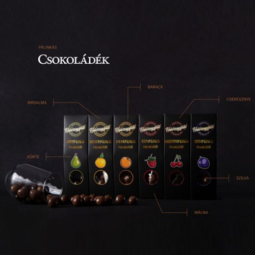 Cseresznyepálinkás étcsokoládé | Hálószaggató pálinkacsalád