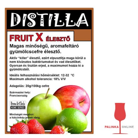 Distilla Fruit X Gyümölcscefre élesztő 20g