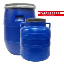 Cefréző edény szett pálinkacefre készítéshez 60+30 literes műanyag hordók