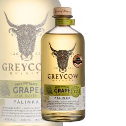   Irsai Olivér 12 hónapig érlelt szőlőpálinka 700ml | Greycow pálinka