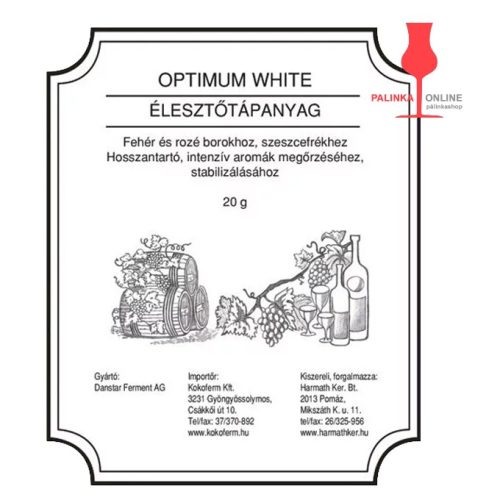 Uvaferm Uvavital élesztőtápanyag az élesztő teljes körű tápanyagigényének fedezésére